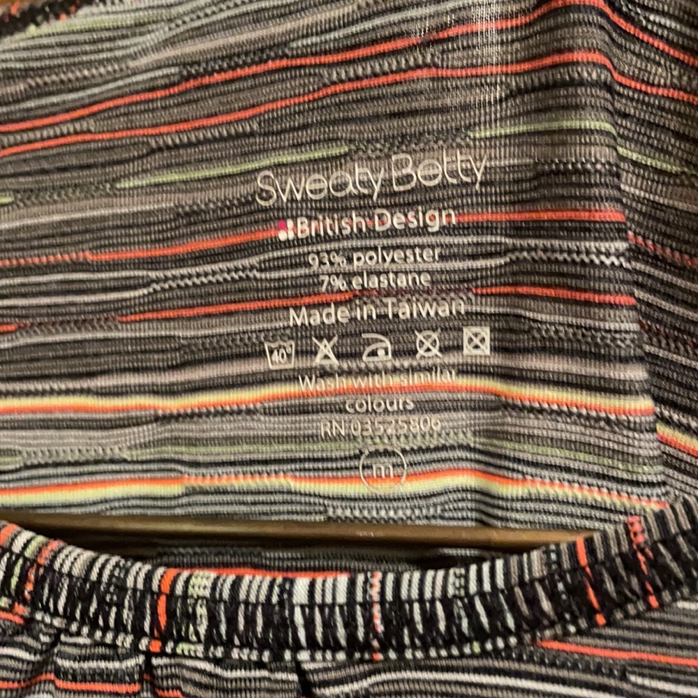 Sweaty Betty athletic top Medium EUC - Picture 4 of 5